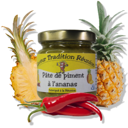 Saveur Tradition Reunion : pate de piment a l ananas