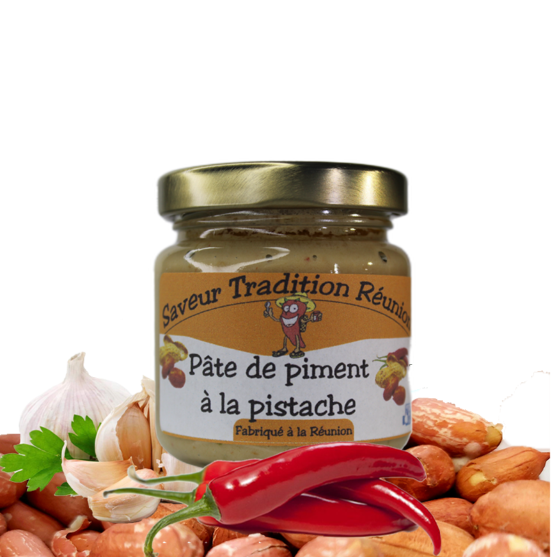 Saveur Tradition Reunion : pate de piment a la pistache