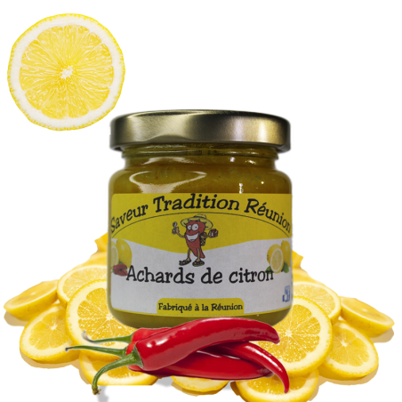 Saveur Tradition Reunion : achards de citrons