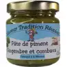 piment vert reunion, pate de piment au gingembre combava, saveur tradition reunion,