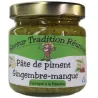 Saveur et Reunion : pate de piment au gingembre-mangue