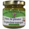Saveur et Reunion : pate de piment au gingembre-mangue
