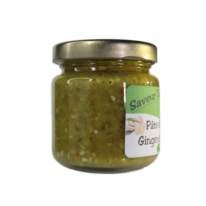 Saveur Tradition Reunion : pate de piment au gingembre-mangue, piment , sauce piquante