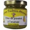 Pot de pâte de piment à l’ananas – piment oiseau et ananas Victoria