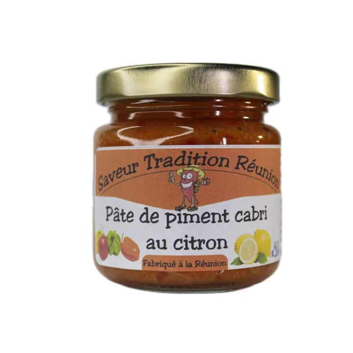 Saveur tradition reunion, pate de piment cabri au citron