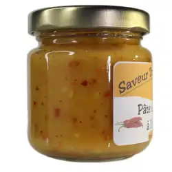 Saveur tradition reunion, pate de piment orange , piment, saveur et tradition, reunion, sauce piquante, tangor,