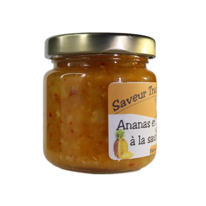 Confit ananas & citron piquant – Créole