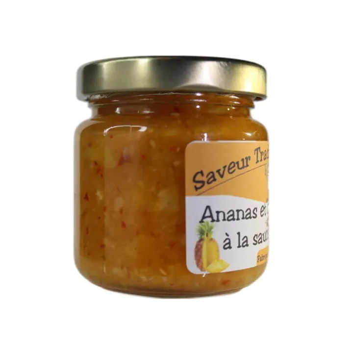 Confit ananas & citron piquant – Créole