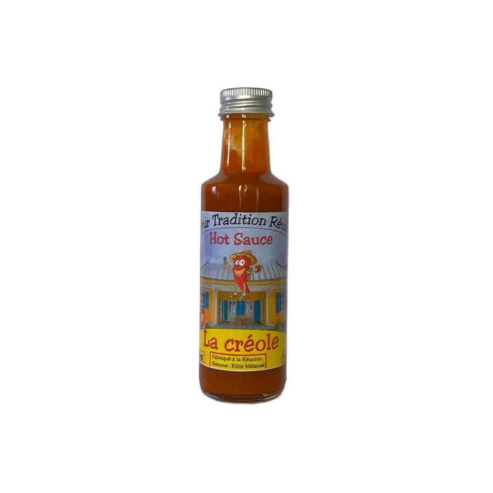 Sauce piquante La Créole – Habanero chocolat, mangue et vanille – Saveur Tradition Réunion