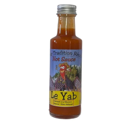 Hot sauce Le Yab artisanale – habanero rouge 100 000 SHU