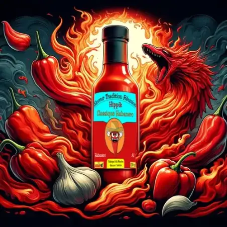 Saveur tradition reunion, sauce piquante, hippik, ail, cumin