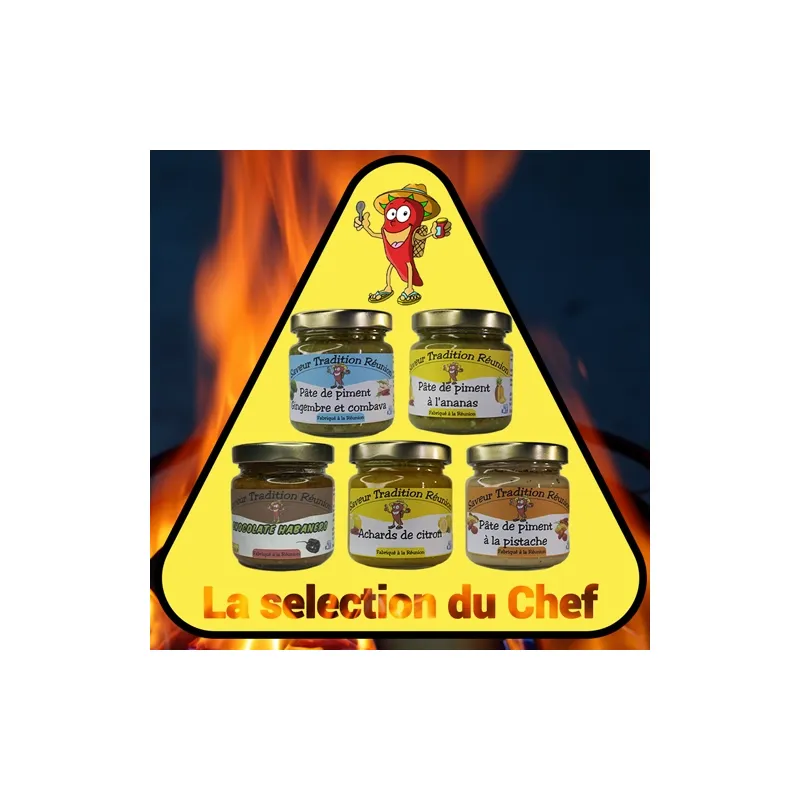 Saveur et tradition, reunion, les traditionnelle,  pate de piment, piment, sauce piquante