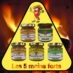 Pack “5 moins forts ” – Saveur Tradition Réunion