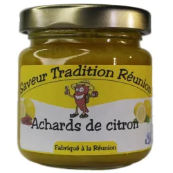 achards citrons, saveur tradition reunion