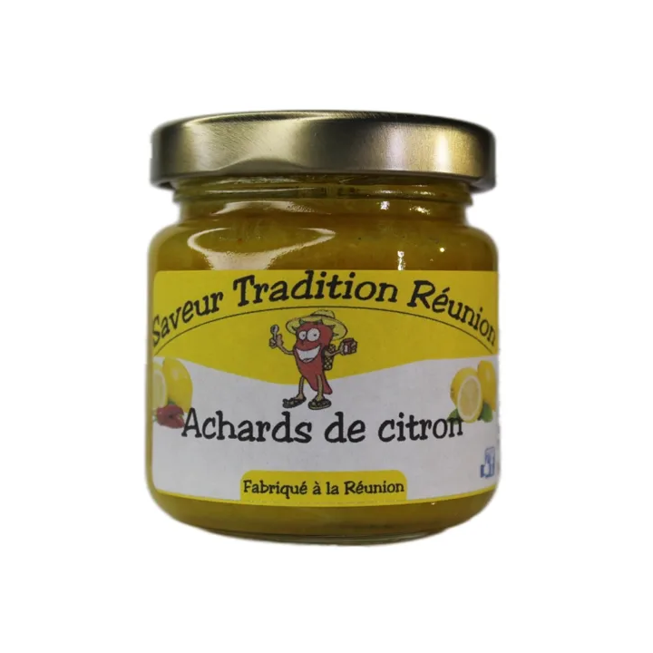 achards citrons, saveur tradition reunion