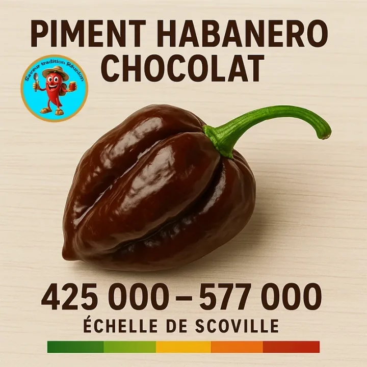 Pâte de piment habanero chocolat – Très forte | Saveur Tradition