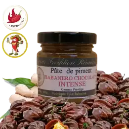 Pâte de piment habanero chocolat – Très forte | Saveur Tradition