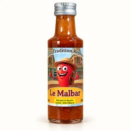 Sauce Piquante Le Malbar – 300 000 SHU | Saveur Tradition Réunion