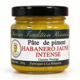 Pâte de piment Habanero Jaune Intense | Gamme Prestige
