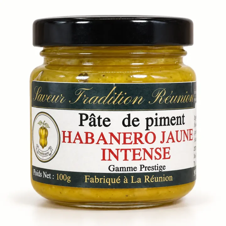 Pâte de piment Habanero Jaune Intense | Gamme Prestige