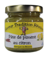 Saveur Tradition Reunion : pate de piment au citron F