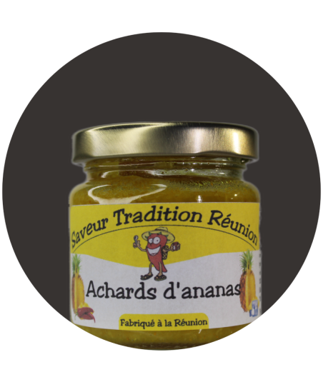 Saveur Tradition Reunion : achards d ananas