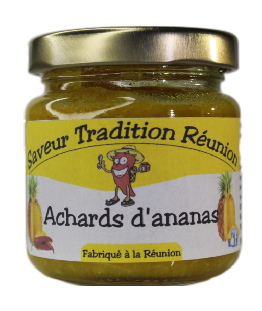 Saveur Tradition Reunion : achards d ananas F