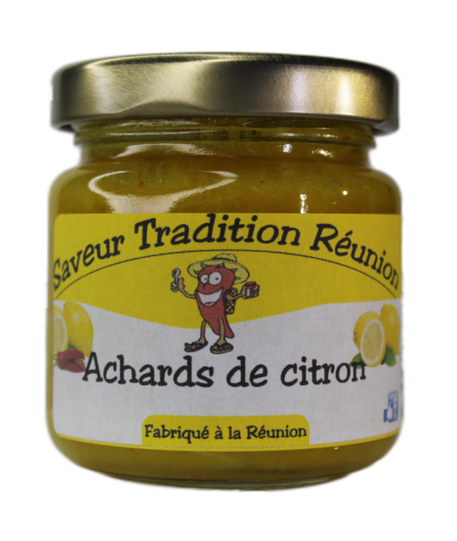 Saveur Tradition Reunion : achards de citrons F