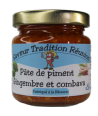 Saveur Tradition Reunion : Pate de piment rouge au gingembre et combava F