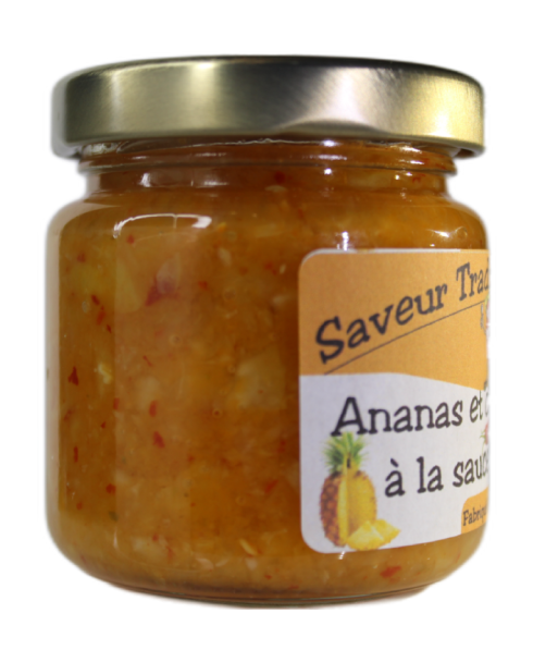 Saveur Tradition Reunion : Ananas et citrons confits à la sauce piquante