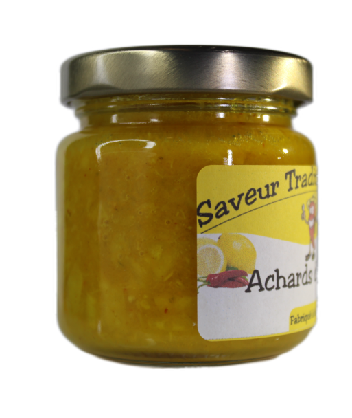 Saveur Tradition Reunion : achards de citrons C