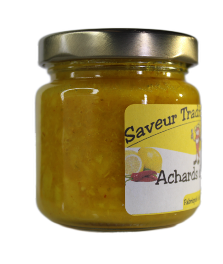 Saveur Tradition Reunion : achards de citrons C