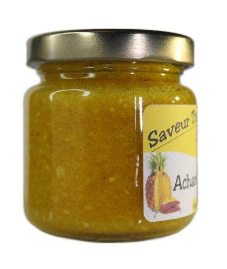 Saveur Tradition Reunion : achards d ananas C