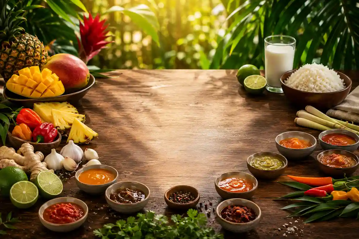 D’abord le goût ensuite le feu avec des sauces piquantes